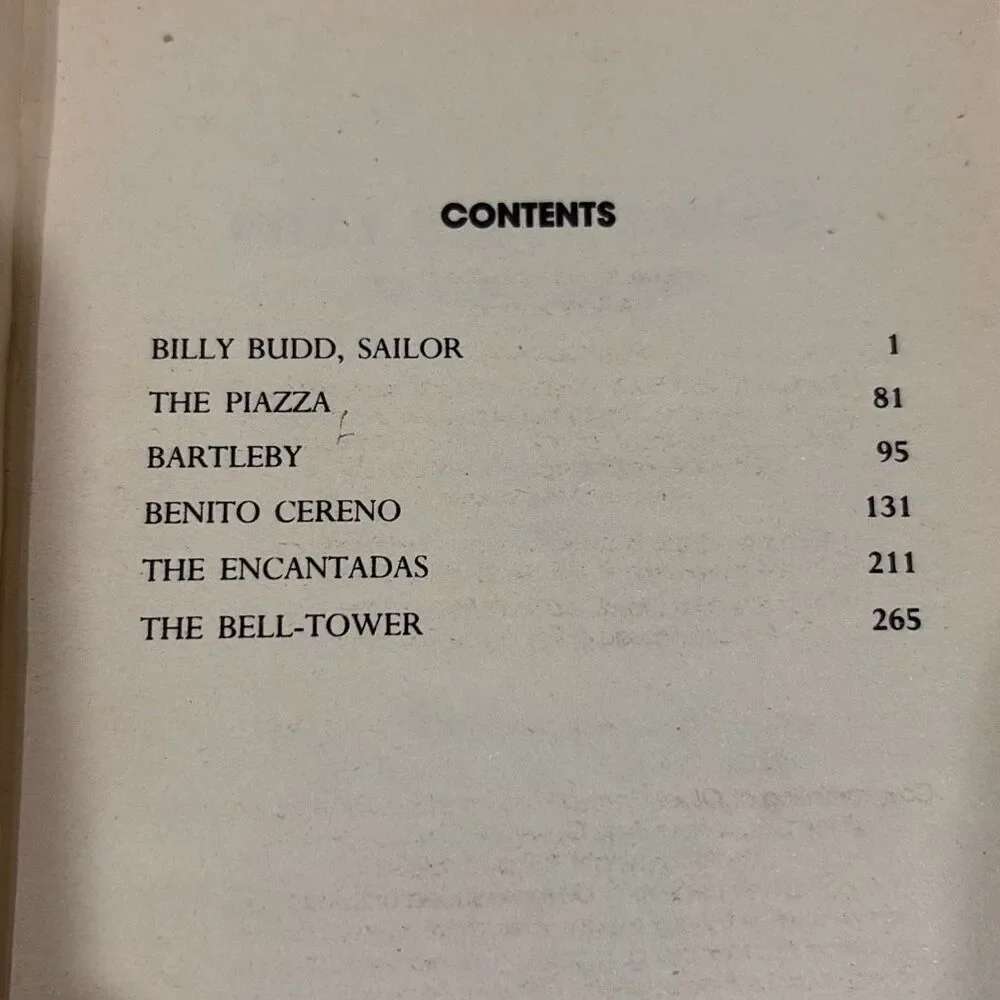 Billy Budd, Sailor, and Other Stories‎ by Herman Melville 1982 Paperback Book